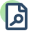 Icono de inspección lupa