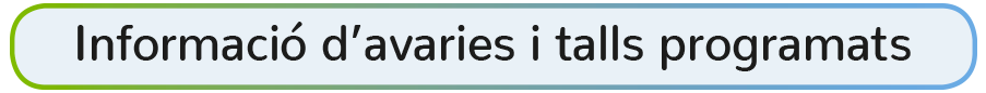 Información de Averías y Cortes Programados